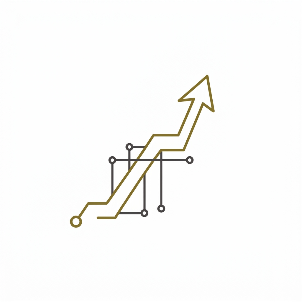 Illustration of an arrow being guided back onto its path